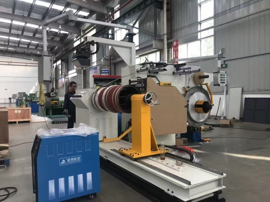 50-1500mm অ্যালুমিনিয়াম ফয়েল প্রস্থ শুকনো টাইপ ট্রান্সফরমার ঘূর্ণন মেশিন 0.3-1.6mm ফয়েল বেধ জন্য